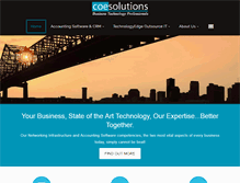 Tablet Screenshot of coesolutions.com